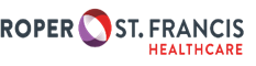 Roper St. Francis Healthcare in black lettering